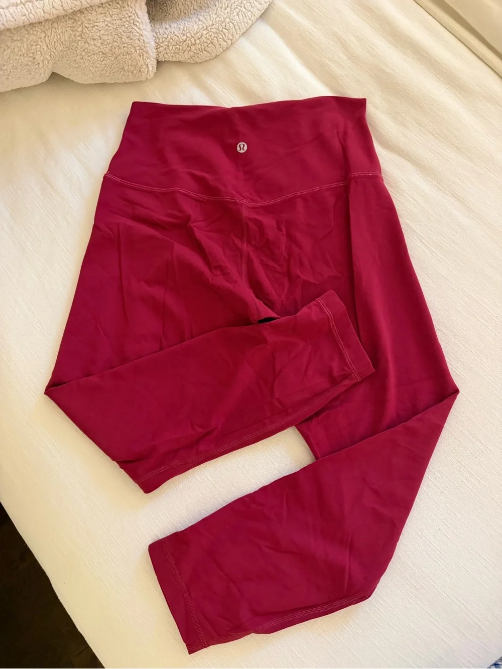lululemon athletica High-Rise Burgundy Leggings